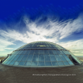 Prefabricated Steel Frame Construction Glass Dome Roof Structure Design